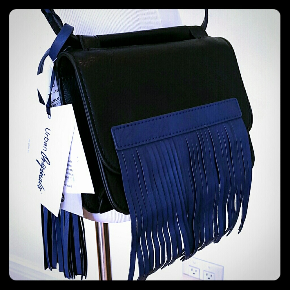 Urban originals freedom crossbody fringe bag.